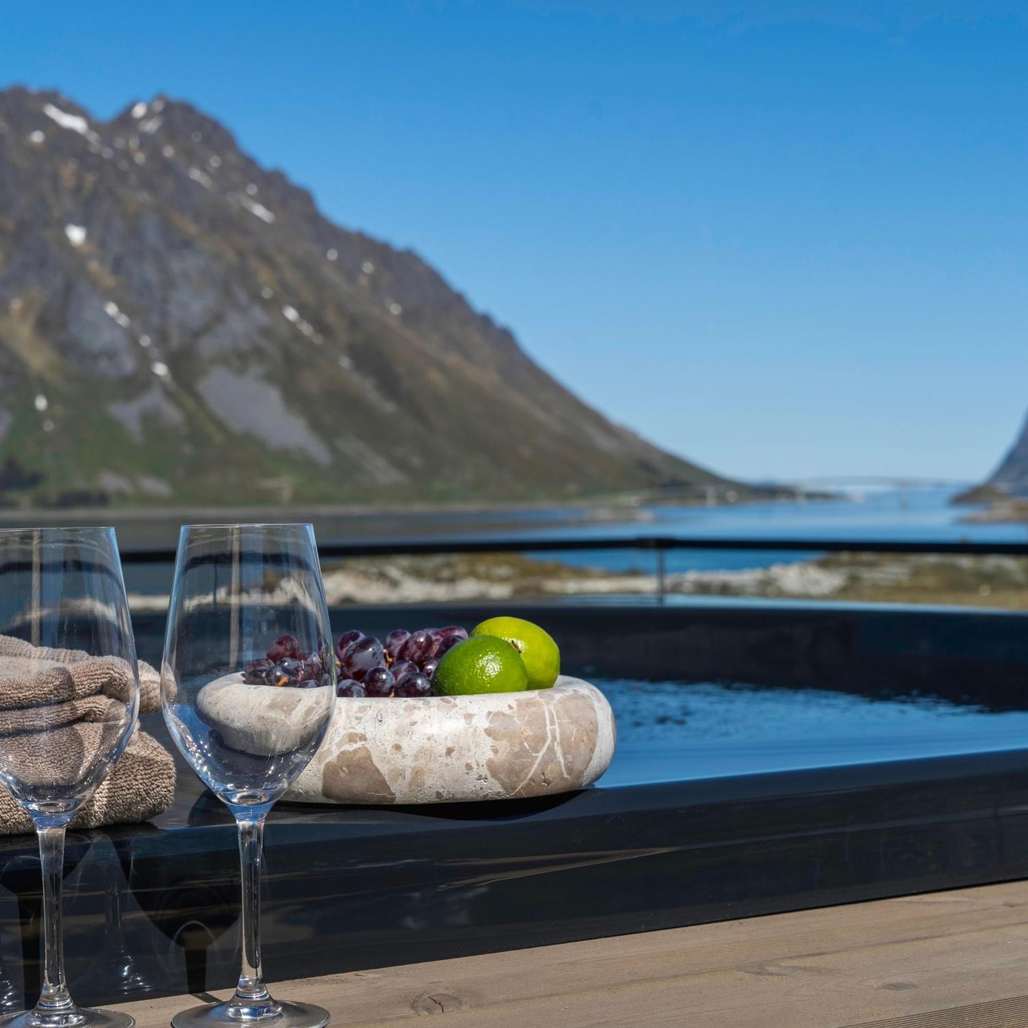 New! Spectacular Cabin In Lofoten Villa Kleppstad Kültér fotó