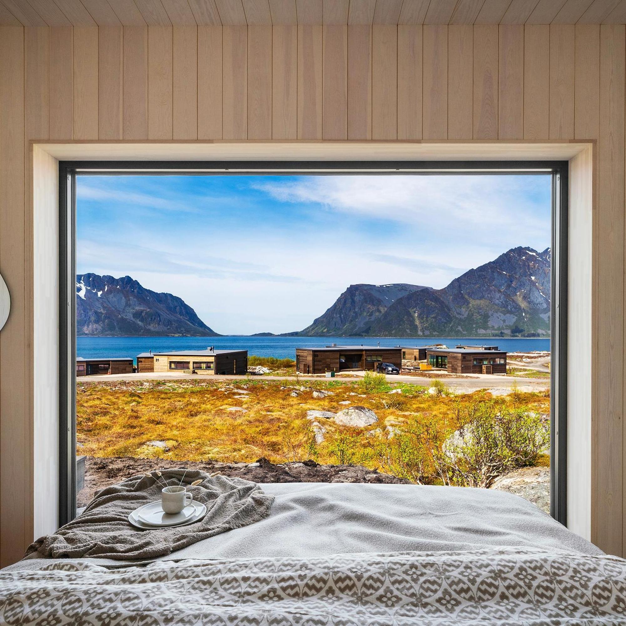 New! Spectacular Cabin In Lofoten Villa Kleppstad Kültér fotó